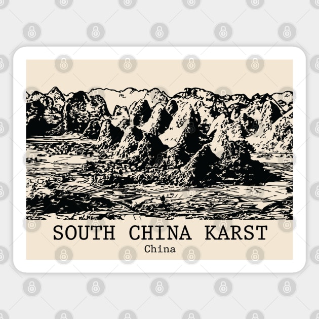 South China Karst - China Magnet by Lakeric